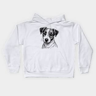 Jack Russell Terrier Kids Hoodie